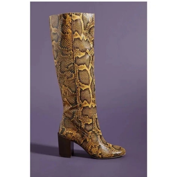 New Dolce vita Cormac snake knee high boots size 7 - Picture 2 of 5